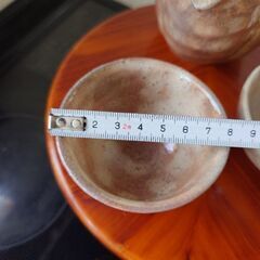 萩焼の煎茶碗セットの画像