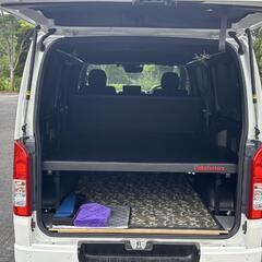 令和6年式ハイエース ダークプライム2　4WD ディーゼル 走行浅！！車検長！の画像