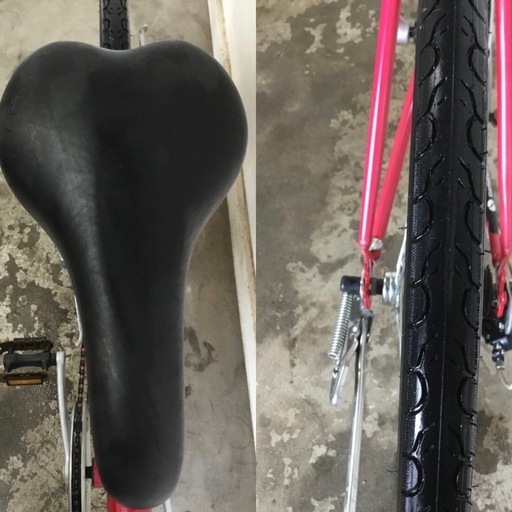 h-38△ y 岐阜発/ メーカー等不明/ クロスバイク/ 6段変速/ 自転車/ 700×32c/ 走行確認/ 現状品/ R7.5/27 △