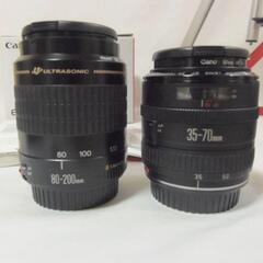 デジタル一眼レフカメラ　CANON　EOS KISS digital＋Wレンズの画像