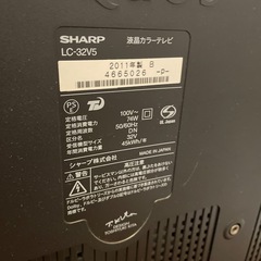 32型液晶テレビの画像