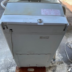程度のいい洗濯機差し上げますの画像