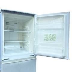 無料 0円 動作品 シャープ 冷凍冷蔵庫 2ドア 137L 単身 一人暮らし SHARP 中古品■ジモティ姫路の画像