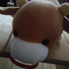蒜山ジャージーランドの牛のぬいぐるみの画像