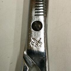 0730-240 本格　理容はさみ　2本セットの画像