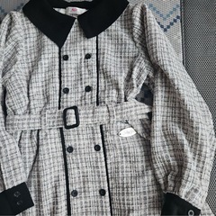 ALGYアルジーダブルボタンワンピの画像