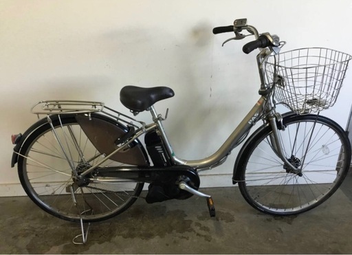 （AR）② 岐阜発　YAMAHA PAS/電動アシスト自転車/26インチ/バッテリー6.0Ah/走行確認/充電器なし/防犯登録あり/現状品　　R6 10/21 1.2