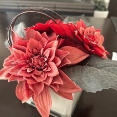 造花 インテリア 薔薇の画像
