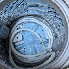 O 2507-788 Hisense  全自動電気洗濯機  HW-DG75A 7.5kg 2021年製 動作確認済み キズ 汚れありの画像