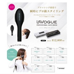 【美品】LAVOGUE ヘアブラシの画像