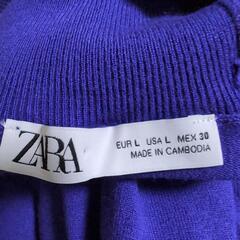 ZARA　タートル七分袖の画像