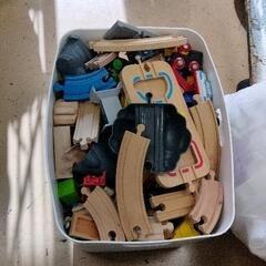 0730-349 HAPE　木製レールセットの画像