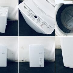 ID:sg220230 ヤマダ電機 YAMADA 洗濯機 一人暮らし 中古 2023年製 全自動洗濯機 6.0kg ホワイト 送風 乾燥機能付き YWM-T60H1  【リユース品：状態B】【送料無料】【設置費用無料】の画像