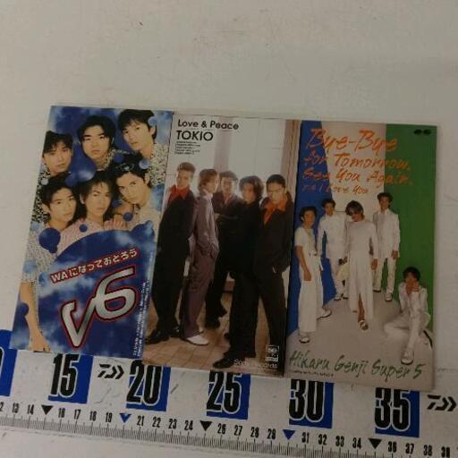 光GENJI 新品DVD3枚セット 0730-245 ジャニーズCD3点セットV6TOKIO光GENJI (ジモスポ名古屋