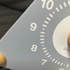 ニチガン　木　おもちゃ　時計　パズルの画像