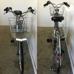（AR）③ 岐阜発　Panasonic VIVI DX/電動アシスト自転車/26インチ/バッテリー6.6Ah/走行確認/防犯登録あり/現状品　R6 10/21 1.5の画像
