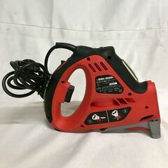 【北見市発】BLACK&DECKER 電動式ノコギリ/ジグソー KS900G-JP 2003年製 オレンジ (D6437thM)の画像