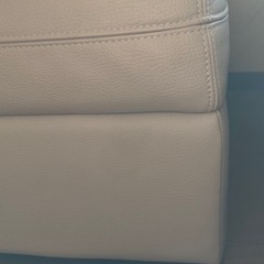 オットマン　ソファ　クリーム　アイボリーの画像