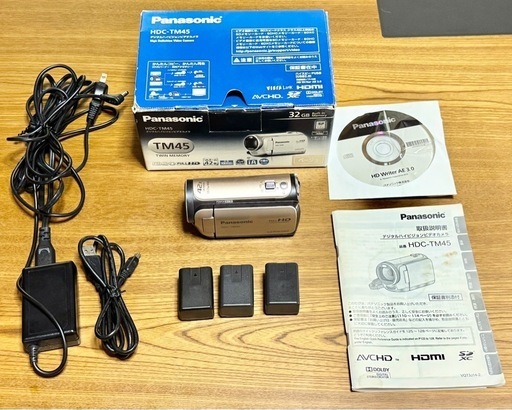 Panasonic HDC-TM45 ビデオカメラ 本体 概要 デジタルハイビジョンビデオカメラ HDC-TM45 | デジタル