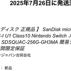 MicroSDカード256GBの画像