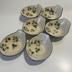 小鉢✿魚形✿6枚セット✿天つゆ✿陶器の画像