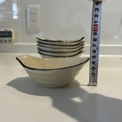 小鉢✿魚形✿6枚セット✿天つゆ✿陶器の画像