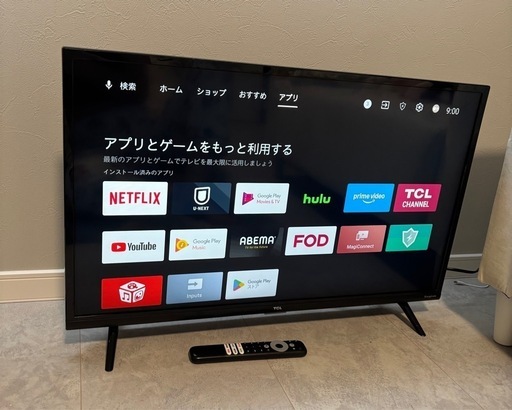 TCL チューナーレステレビ