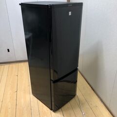 三菱電機 冷蔵庫 168L MR-P17EE-KK 2020年製 ブラック 動作品 外装キズあり 【糸島市内 送料無料】250730-12の画像