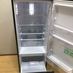 三菱電機 冷蔵庫 168L MR-P17EE-KK 2020年製 ブラック 動作品 外装キズあり 【糸島市内 送料無料】250730-12の画像
