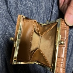 marryeleがまぐち付き折りたたみ財布新品の画像
