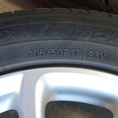 マツダ プレマシー 純正17インチアルミホイール！の画像