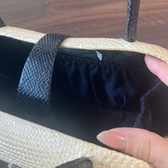 美品カゴバッグの画像