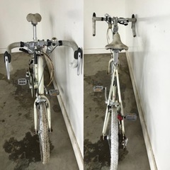 △ q 岐阜発/ PRO GEAR/ ミニベロ/ 20インチ/ 自転車/ ジャンク/ タイヤ前後劣化/ 要交換/ 8段変速/ チェーン固着/ 現状品/ R7.4/1 △の画像