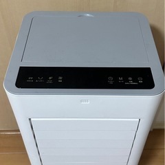 【美品・強力冷風】Holiwil 冷風扇 ホワイト／8L大容量・UV除菌・イオン空気清浄の画像