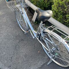 リサイクルショップどりーむ鹿大前店　No.327 自転車　シティサイクル　26インチ　ギア内装三段切替付き♪　の画像