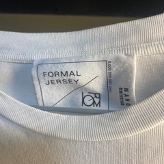 ［NANO universe］FORMAL JERSEY クルーネックカットソーの画像
