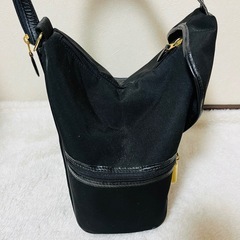 レディース 肩掛け リュック 2way カバン かばん 黒 ブラックの画像
