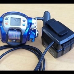 高耐久！ブラック ダイワ シマノ 電動リールコード マキタバッテリーの画像