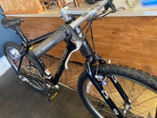 【引き取り限定！cannondale F500チェーン新品！ 】アルミフレーム 引き取り限定！cannondale F500チェーン新品！ 】アルミフレーム