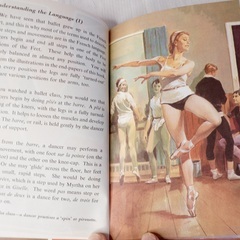 イギリス ヴィンテージ BALLET 本の画像