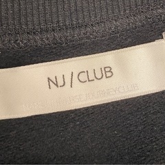 ［NANO universe］「NJ／CLUB」クルーネックスウェットの画像