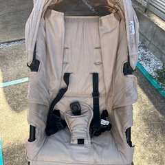 エアバギー　ハンドルブレーキ・レインカバー・空気入れ付きの画像