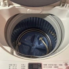 取引中☆SHARP洗濯機5.5kg ES-GE55nの画像