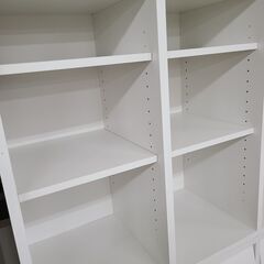 J1178【リユースのサカイ柏店】収納棚　ホワイト　クリーニング済み　の画像