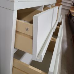 J1178【リユースのサカイ柏店】収納棚　ホワイト　クリーニング済み　の画像
