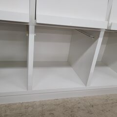 J1178【リユースのサカイ柏店】収納棚　ホワイト　クリーニング済み　の画像
