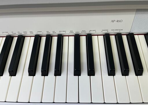 【美品】CASIO電子ピアノ AP-460WE【無料配送可能】 CASIO AP-460WE電子ピアノ (関東電子ピアノ) 市が尾の鍵盤楽器