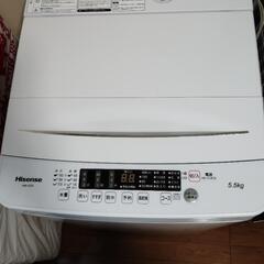 hisense 5.5kg 洗濯機の画像