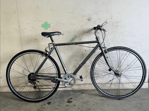 h-45i579□岐阜発　△BRIDGESTONE/クロスバイク/Mark Rosa/ブリジストン/6段変速/後スポーク2本折れ、4本欠品/防犯有り/ジャンク品　R6.1/27○