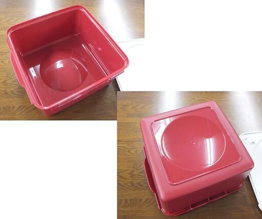 Tupperware ジャイアント　ピンク 蓋付き　味噌仕込み　漬け物容器 Tupperware ジャイアント ピンク 蓋付き 味噌仕込み 漬け物容器
